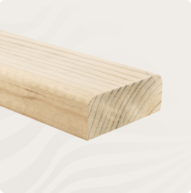 Piso Terraza Pino impregnado